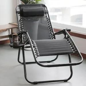 리클라이너 데일리 의자 1인용 접이식 .독서 침대 의자 용 눕는 리클라이너 수면 캠핑 체어