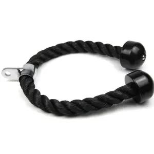 헬스장로프 트라이셉 케이블운동 싱글 로프손잡이 로프바 더블 그립 [f5693B3]