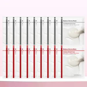 [본사직영] 마데카 더마마스크 인텐시브 리프팅 10매 + 톤브라이트닝 포뮬러 10매