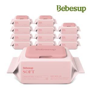 [베베숲]SSG) 베베숲 아기물티슈 소프트 20매 휴대 캡 12팩