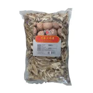 건표고버섯 채 1kg 베트남산100% 건표고채