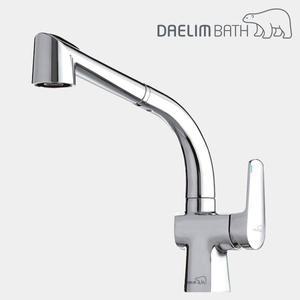 대림바스 DL-K5115 칸토 시리즈 1홀 주방 다대싱크수전 데크형 착탈식 핸드 스프레이 DLK5115