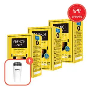 [남양]프렌치카페 카페믹스 100Tx3+프렌치텀블러/총300T