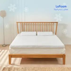 라폼 천연 라텍스 토퍼 매트리스 침대 거실 매트 미디엄하드 / 5cm 슈퍼싱글 SS