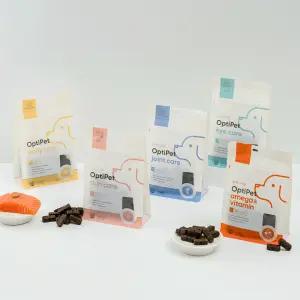 [옵티펫]반려동물 영양제 츄어블/덴탈애/오리얼/관절 장 눈물 피부 면역력 종합 구강