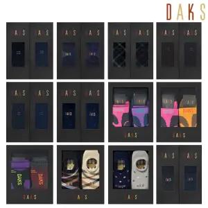 [롯데백화점]닥스 남성 양말 2족 선물세트 15종 택 1