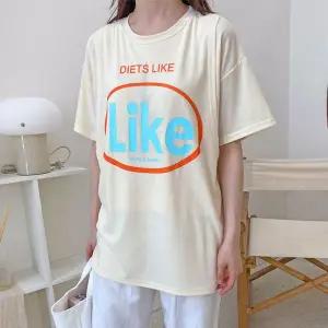 [보리보리/보리맘]라잇 수유티 수유 롱 티셔츠 여름 수유복 ID641