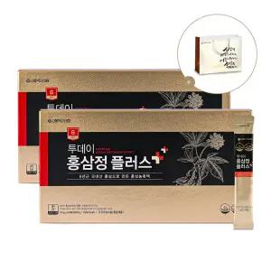 [롯데백화점]서울약사신협 6년근 투데이 홍삼정 플러스 스틱 10g 60포 2세트[진세노사이드 15mg]