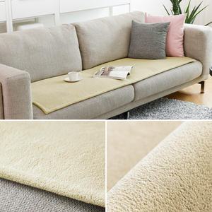 웰러그 항균 네이쳐 쇼파패드 다용도매트 웜베이지, 4인용, 60x240, 1개