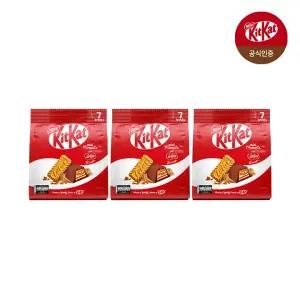 네슬레 킷캣 초콜릿 미니모먼츠 로투스 7개입 x3개