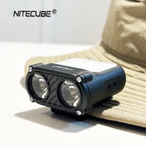 나이트큐브 NCL 헤드온 듀얼 충전식 센서 LED 캡라이트 헤드랜턴