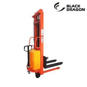블랙드래곤 상하 전동 2단형 포크리프트 SEF-1535 화물용 유압 LIFT 파레트 자키
