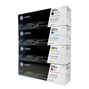 HP 201A정품토너 4색세트(CF400A 검정+ CF401A 파랑+ CF402A 노랑+ CF403A 빨강) M252n M252dw M277