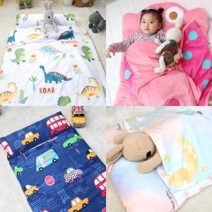 도톰한 패드/어린이집 낮잠이불/순면/극세사/가방/아기/침낭/세트