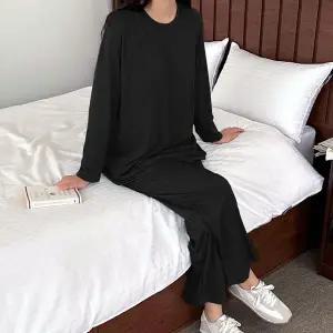 [보리보리/보리맘]베이직 수유복 세트 수유티 긴팔 산후조리원복