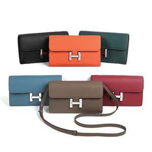 소가죽 H 지갑 크로스백 핸드폰 미니 크로스 가방