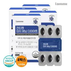 (체지방) 휴럼 아이엠미 잔티젠 이지 버닝 다이어트 4박스/4개월(소비기한 2026.05.20)