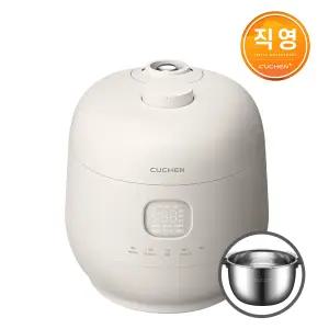 쿠첸 브레인 풀스테인리스 듀얼프레셔 10인용 IH전기압력밥솥 CRH-TWS1010W