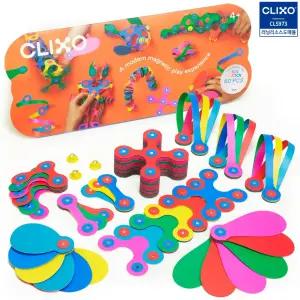 [클릭소] CL5973 슈퍼 레인보우 팩 60p 자석블록 자석블럭