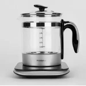 (특)모닝컴 전기 약탕기 다기능 중탕기 내열유리 보온기 만능쿠커