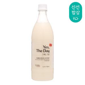 [품질보장] 그래, 그날 생막걸리 5.5도 750ml Yes The Day