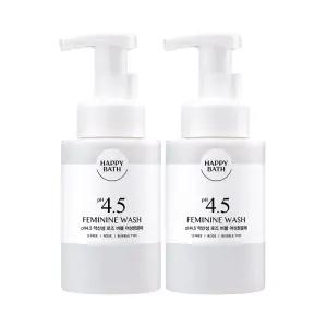 해피바스 PH4.5 약산성 로즈 버블 여성청결제 300g x2개