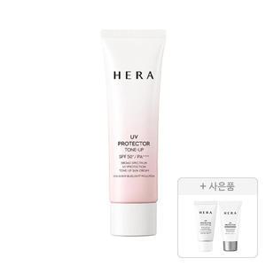 헤라 UV프로텍터 톤업 SPF50+PA4+ 50ml, 1개+증정(UV프로텍터 멀티디펜스SPF50+PA4+ 15ml, 1개+UV프로텍터 익스트림포스 레포츠 SPF50 15ml, 1개)