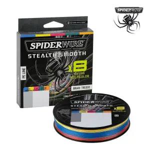 스파이더와이어 스무드 8합사 0.8호, 1.0호, 1.2호(150m/5색)