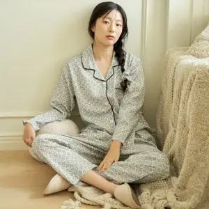 여성잠옷 긴팔잠옷 면잠옷 홈웨어 파자마 잠옷세트