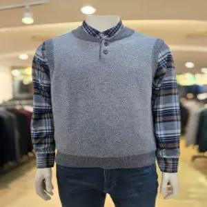 [인디안] 인디안 남성 울혼방 니트 조끼MIU-BV3W-9161