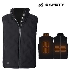 밀레 세이프티 겨울 방한 따뜻한 온열 패딩 열선 발열조끼