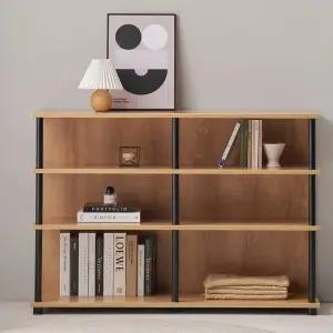 피어 1200다용도 철제책장 선반 장식장 진열장