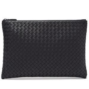 [벨이탈리아] 보테가 베네타 522430 블랙 미듐 클러치