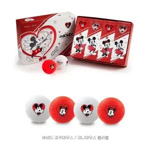 볼빅 비비드 디즈니 발렌타인데이 골프공 3피스 12구