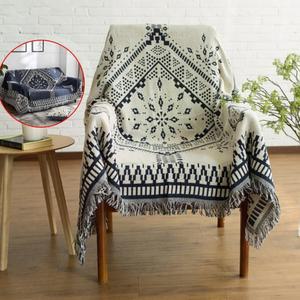 가치샵 패턴 담요 소파커버 바닥 쇼파덮개 가을 부드러운