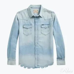 폴로랄프로렌 디스트레스트 데님 웨스턴 셔츠 710931933001