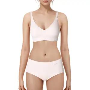 [롯데백화점]엘르이너웨어 핑크 연중 젤리 심리스 브라팬티세트 EEWBRR13PKEEWBPR13PK