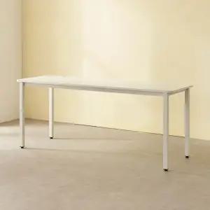 DK9956 스틸프레임 라운드 심플 책상1800x800