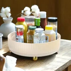1+1 디유 템바보드 회전트레이 양념통 주방 선반 화장품 보관 화분 정리대 대형