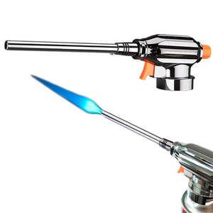 미니롱토치 ABS 토치 원터치 가스 점화 수동 휴대용 최신상 바베큐 캠핑 요리용 부탄결합용 반자동 모닥불 불멍