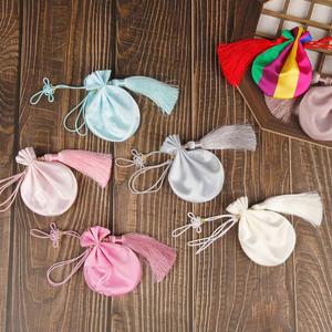 전통 양단 복주머니 오방색 오색 외국인선물 공예품