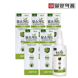 [일양약품] 모스가드 스프레이 (모기기피, 진드기기피, 100ml) 5통