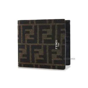 [롯데백화점]펜디 [라벨루쏘] SS25 남성 FF 로고 반지갑 7M0169 ALWK F0L3T