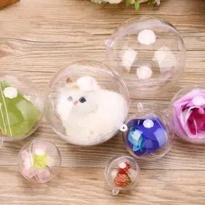 4p세트 투명 아크릴구 플라스틱볼 투명캡슐 10cm (WFHJGHP)