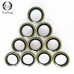 개스킷 보세 와셔 금속 고무 6/8/10/12/14/16~60mm 배수 플러그 개스킷 맞춤 M6/M8/M10/M12/M14/M16~M60 결