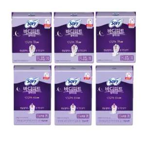 쏘피 바디피트 볼록맞춤 안심숙면 오버나이트 12p x 4팩 슈퍼롱 모음