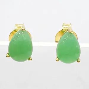 AA급 크리소칼세도니 원석귀걸이250704-23