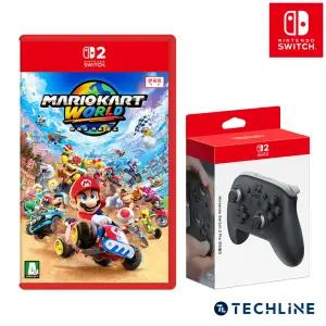 스위치2 마리오 카트 월드 + 정품 프로컨트롤러