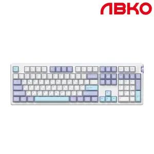 앱코 A108K 무선 블루투스 기계식 키보드 블루 맘모스축 리니어