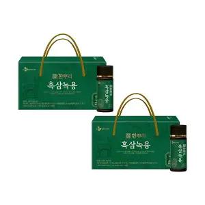 CJ 한뿌리 흑삼녹용 100ml, 10입, 2개